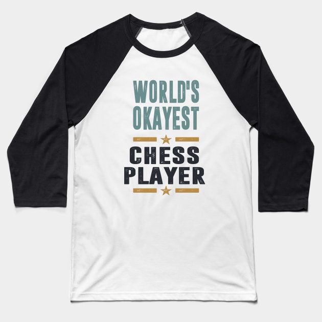 You are a Chess Player ? This shirt is for you! Baseball T-Shirt by C_ceconello